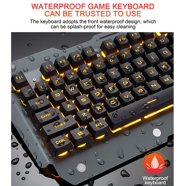 Wired Mechanical Gaming Keyboard – Fast & Durable